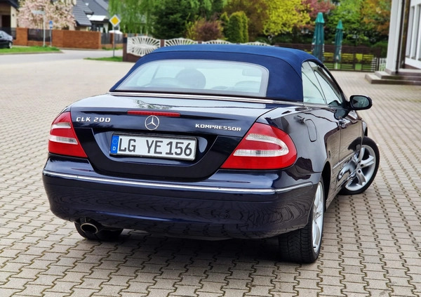 Mercedes-Benz CLK cena 28900 przebieg: 147000, rok produkcji 2005 z Gościno małe 742